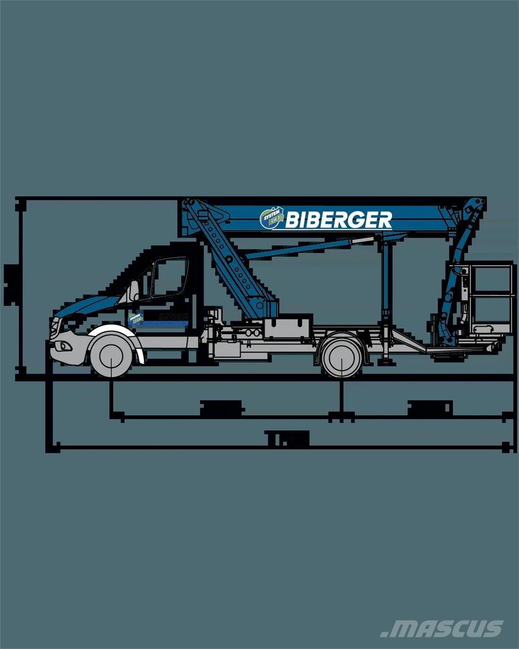 Palfinger P250BK Camion nacelle