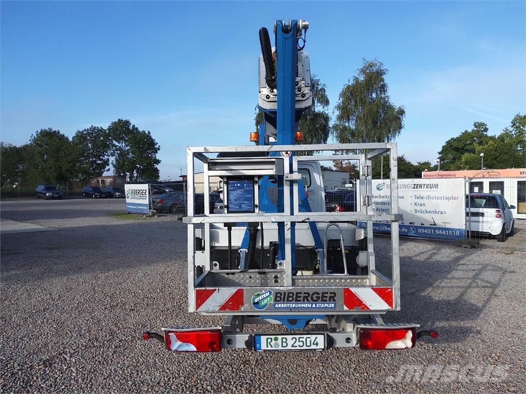 Palfinger P250BK Ant vilkikų montuojamos kėlimo platformos