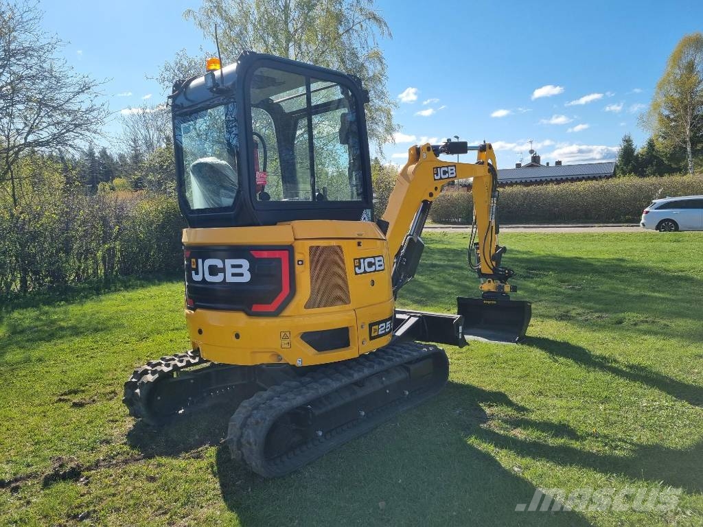 JCB 25Z-1 med Kampanjpris från 499 000.- Miniescavadeiras < 7t (Mini escavadeiras)