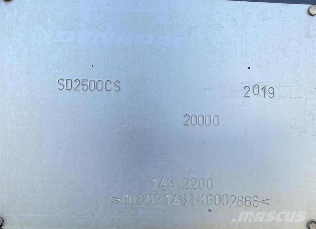 Dynapac SD 2500 CS Asfaltadoras