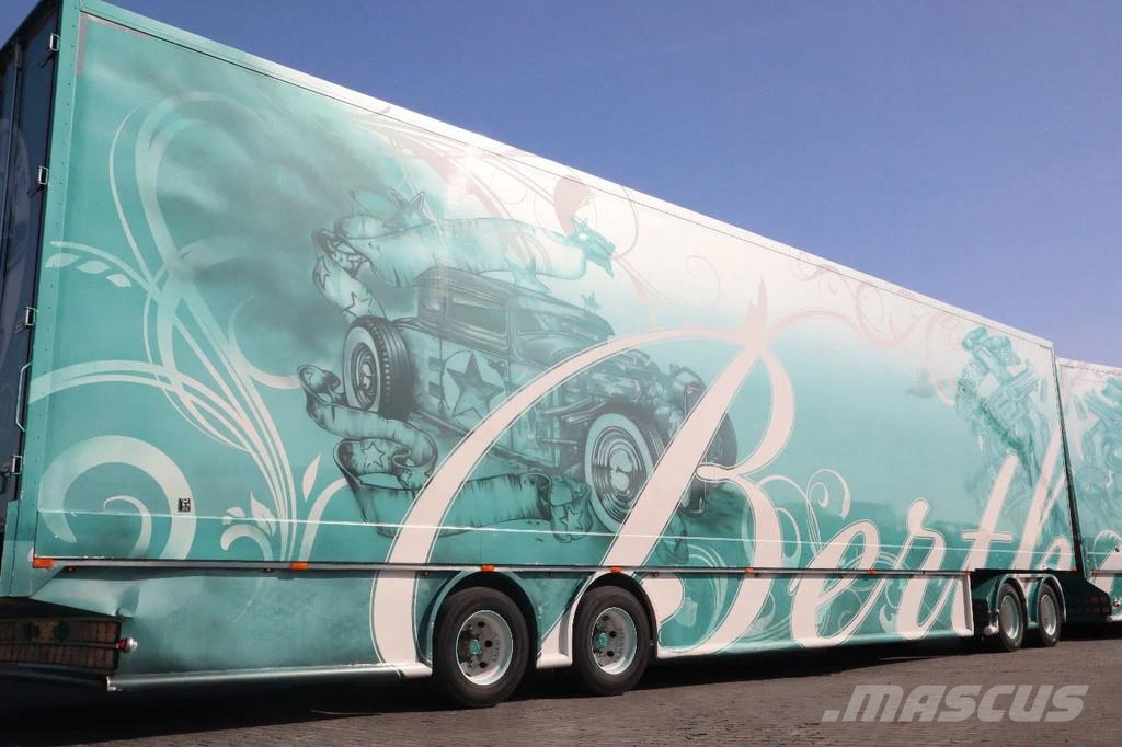 Limetec FULL SIDE OPEN TRAILER | 2 AXLE DOLLY | SPECIAL Gesloten opleggers