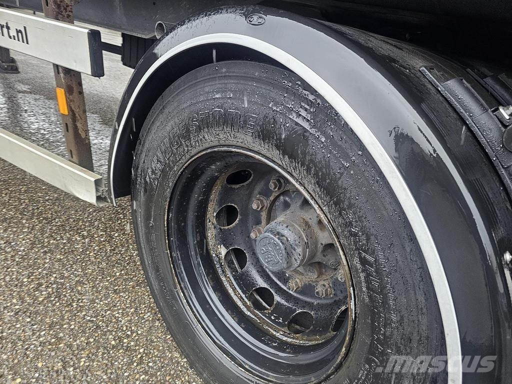  GOENEWEGEN DRO 10-10 B /STEERING AXLE / LOADING LI Citas piekabes