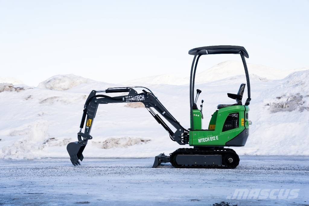 Everun Manitech ERE12E elektrisk minigrävare Minikoparki