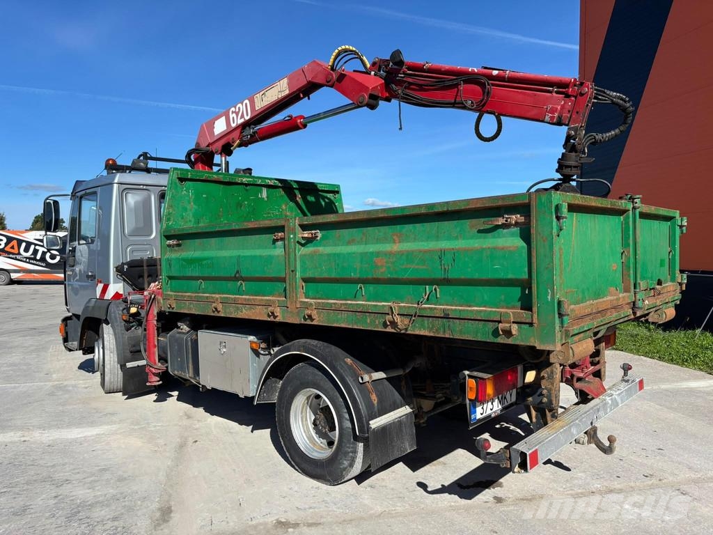 MAN 8.223 4x2 HMF 620 / BOX L=3396 mm Kraanaga veokid
