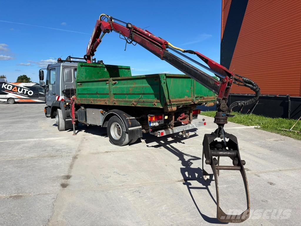 MAN 8.223 4x2 HMF 620 / BOX L=3396 mm Kraanaga veokid