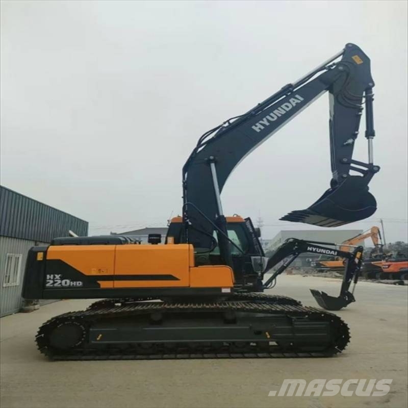 Hyundai HX 220 HD Bageri guseničari