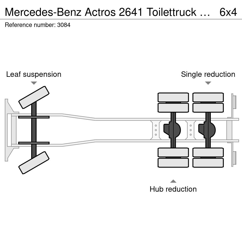 Mercedes-Benz Actros 2641 Toilettruck - V6 - Big Axles - EPS Gea Camion autospurgo