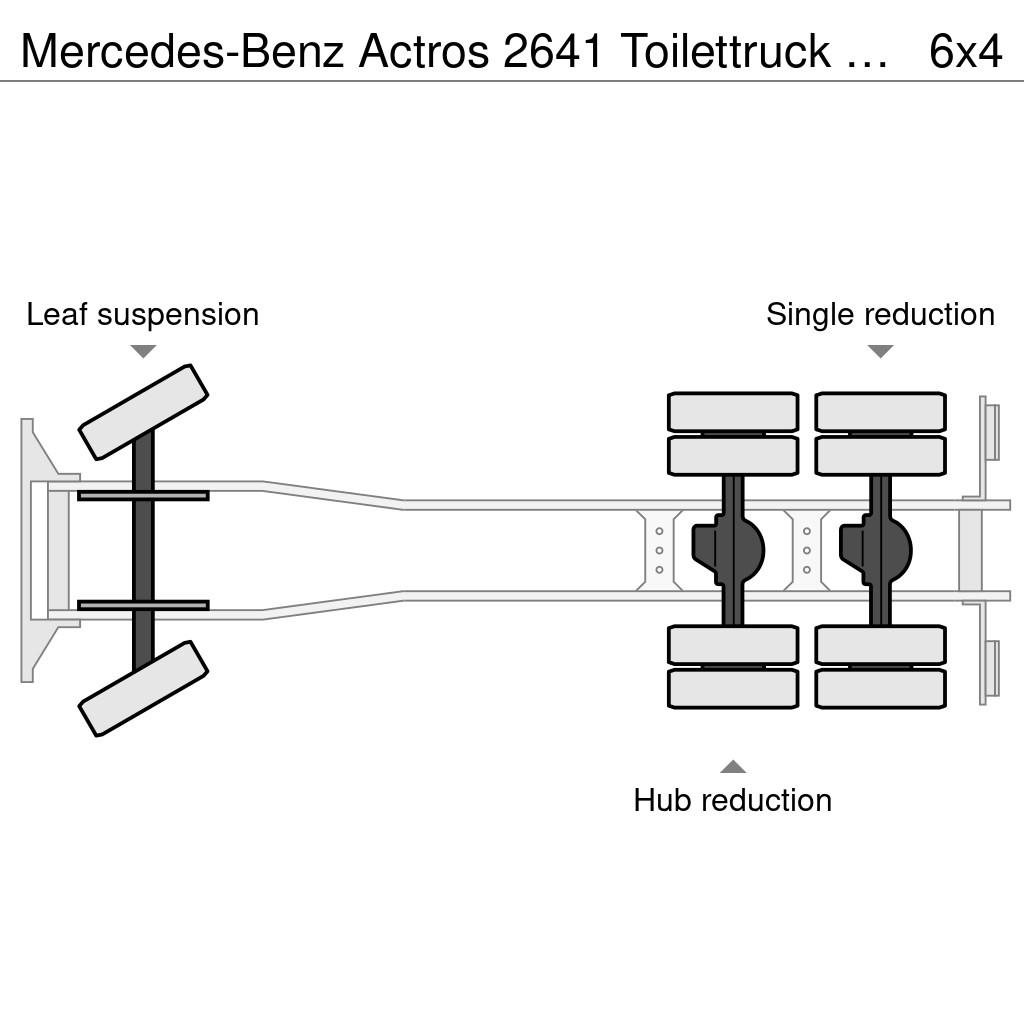 Mercedes-Benz Actros 2641 Toilettruck - V6 - Big Axles - EPS Gea Kombi vozila/ vakum kamioni