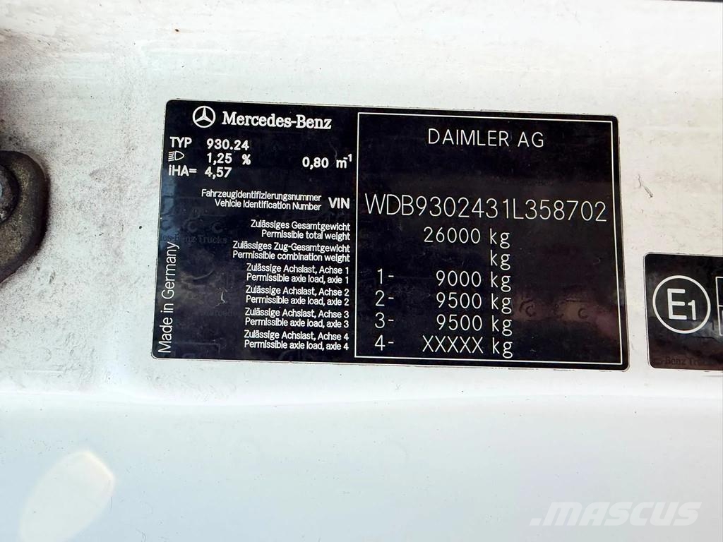 Mercedes-Benz Actros 2641 Toilettruck - V6 - Big Axles - EPS Gea Kombi vozila/ vakum kamioni