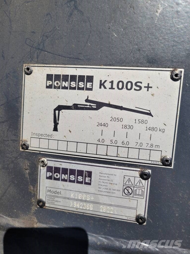 Ponsse ELEPHANT KING K100S Forvarderi