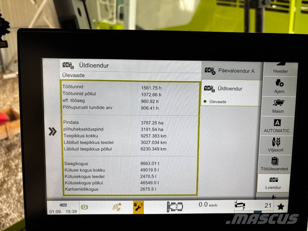 CLAAS Lexion 6700 Θεριζοαλωνιστικές μηχανές
