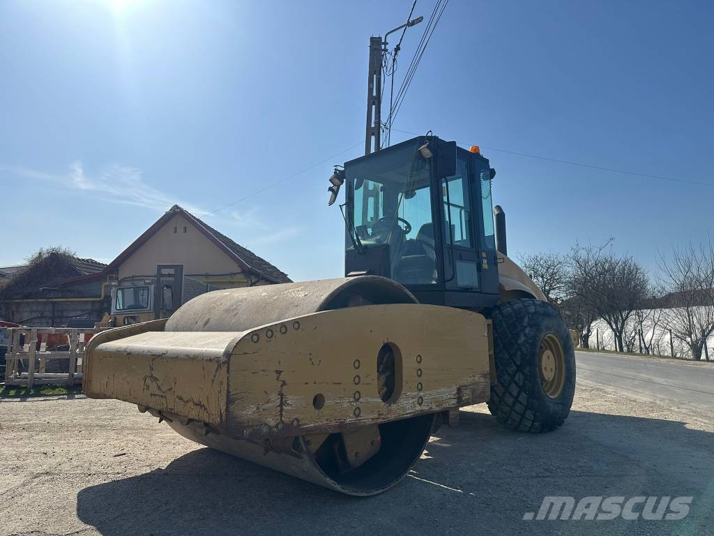 CAT CS 663 E Οδοστρωτήρες μονού κυλίνδρου