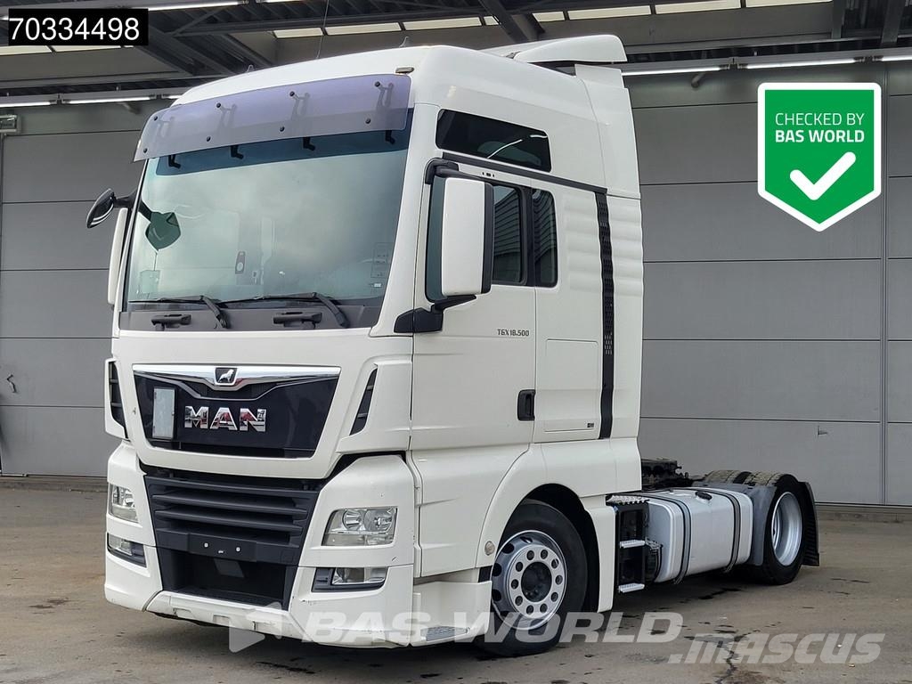 MAN TGX 18.500 4X2 XXL Mega Retarder 2x Tanks ACC Navi Vilcēji