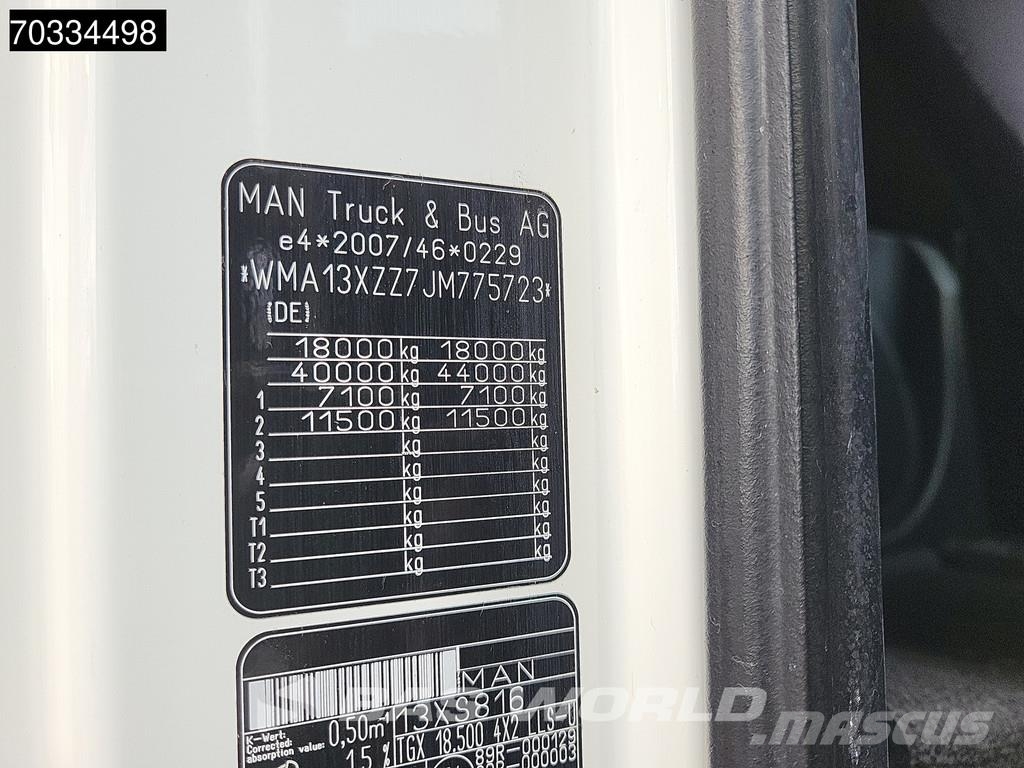 MAN TGX 18.500 4X2 XXL Mega Retarder 2x Tanks ACC Navi Vilcēji