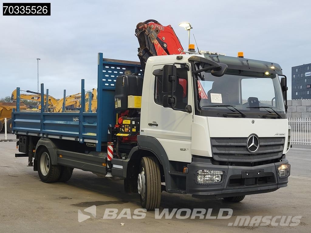 Mercedes-Benz Atego 1623 4X2 16tonner FASSI F135.2.22 E Crane Kr Platte bakwagens