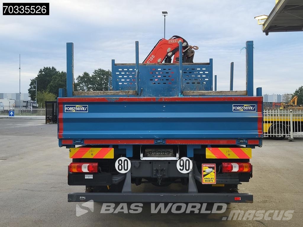 Mercedes-Benz Atego 1623 4X2 16tonner FASSI F135.2.22 E Crane Kr Platte bakwagens