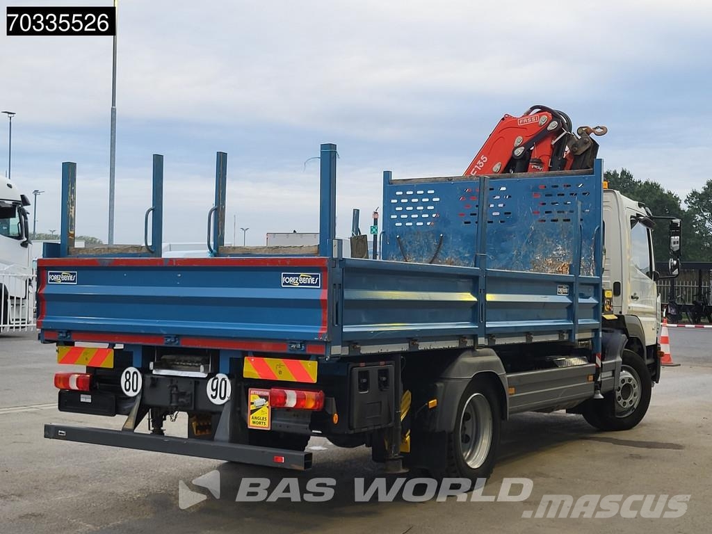 Mercedes-Benz Atego 1623 4X2 16tonner FASSI F135.2.22 E Crane Kr Platte bakwagens
