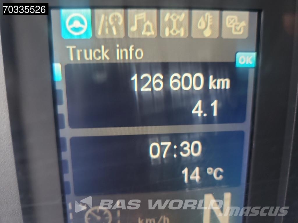 Mercedes-Benz Atego 1623 4X2 16tonner FASSI F135.2.22 E Crane Kr Platte bakwagens
