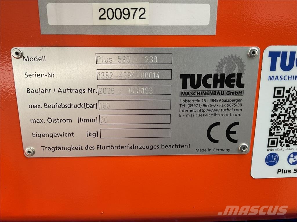 Tuchel Plus 590 Fejemaskiner