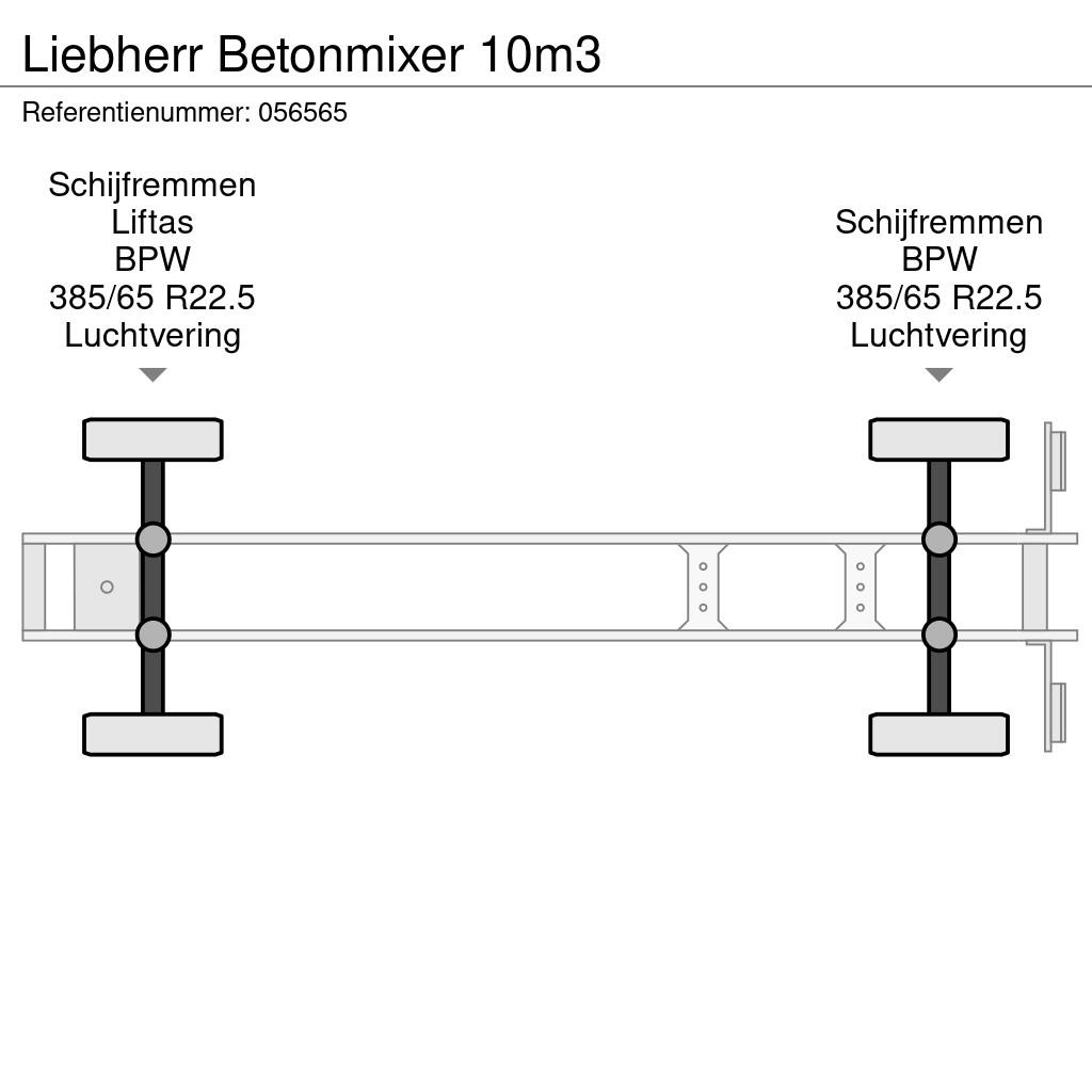 Liebherr Betonmixer 10m3 기타 세미 트레일러