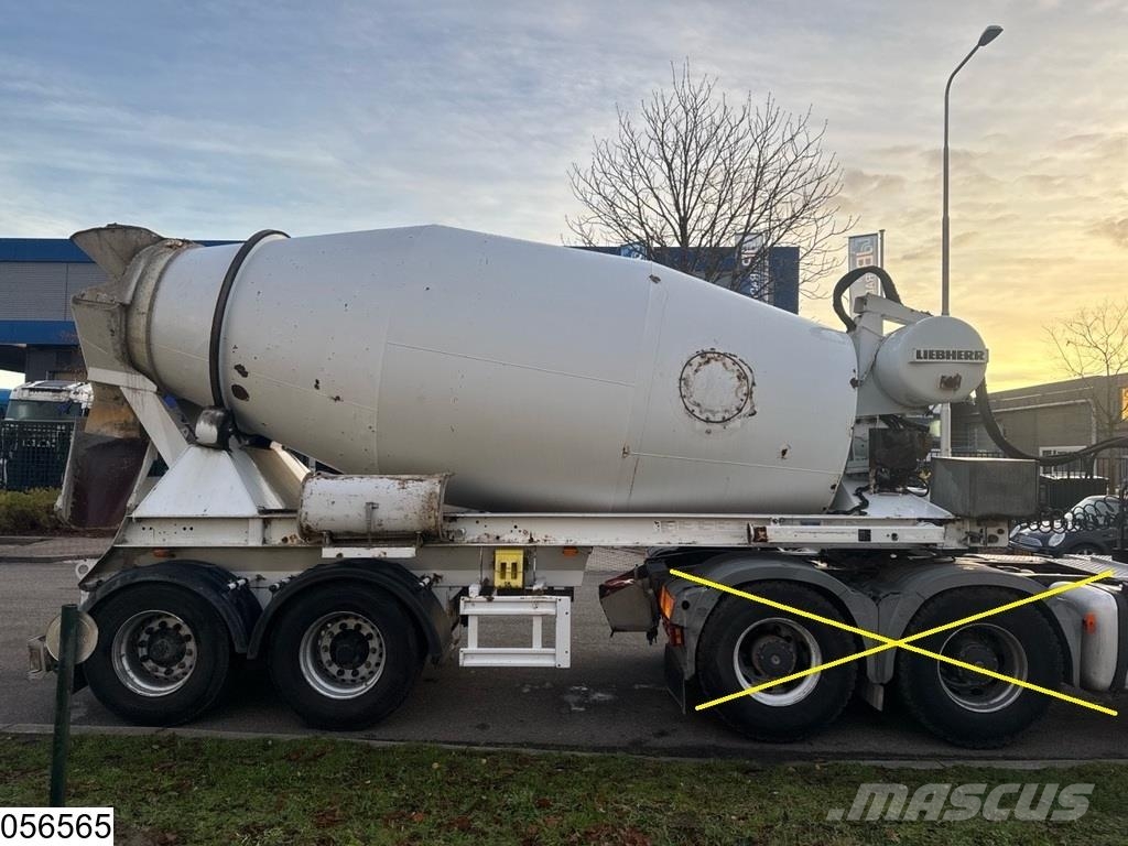 Liebherr Betonmixer 10m3 기타 세미 트레일러