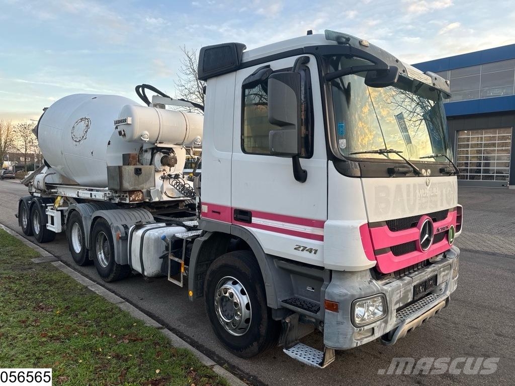 Liebherr Betonmixer 10m3 기타 세미 트레일러