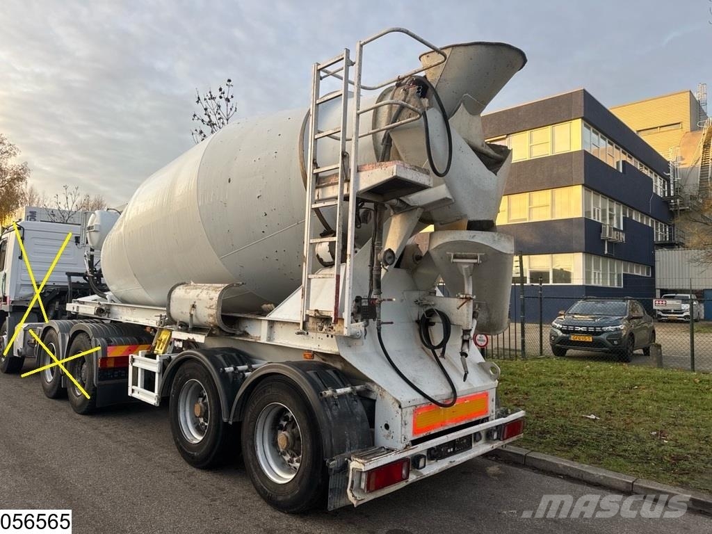 Liebherr Betonmixer 10m3 기타 세미 트레일러