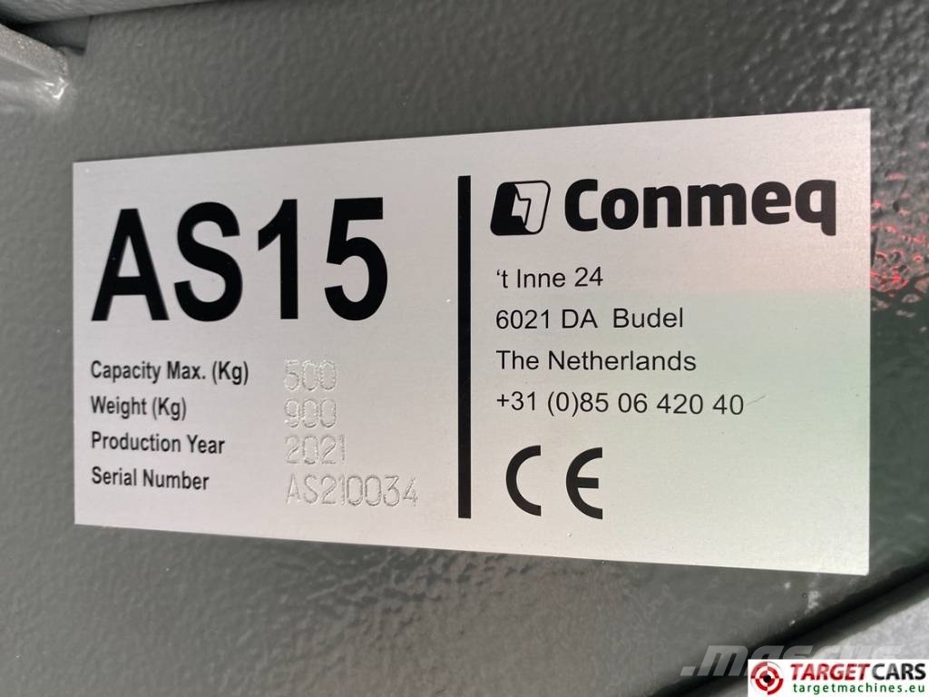 Conmeq AS15 Mini Skid Steer Electric Wheel Loader Miniladers