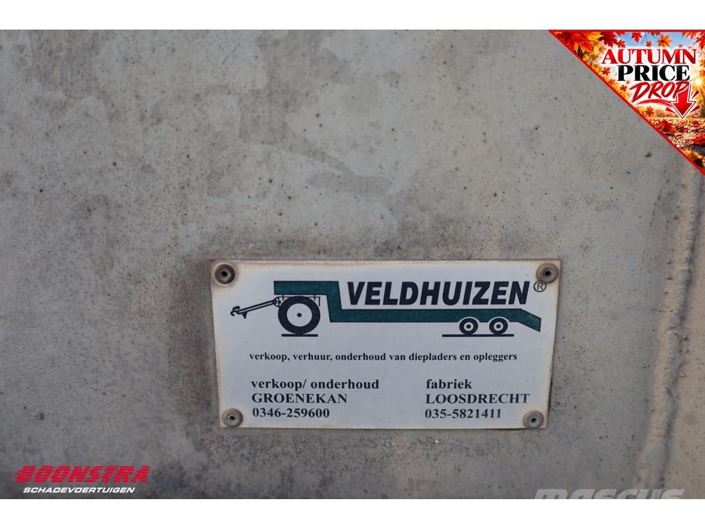 Veldhuizen P33-2 8t. Minisattel auflieger 710x235 Dieplader O Low loader-semi-trailers