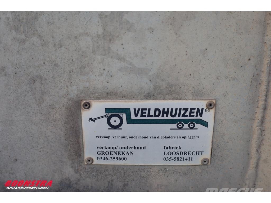 Veldhuizen P33-2 8t. Minisattel auflieger 710x235 Dieplader O Ημιρυμούλκες με χαμηλό δάπεδο