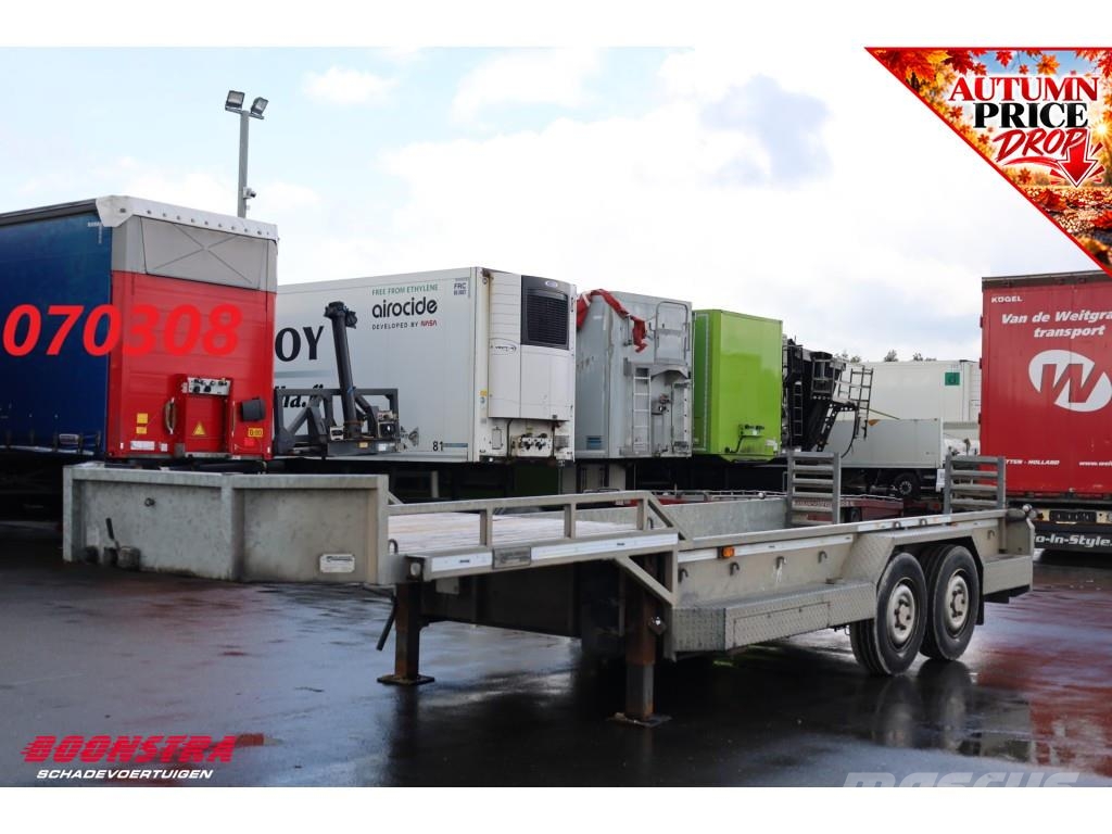 Veldhuizen P33-2 8t. Minisattel auflieger 710x235 Dieplader O Low loader-semi-trailers