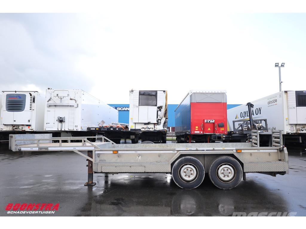 Veldhuizen P33-2 8t. Minisattel auflieger 710x235 Dieplader O Ημιρυμούλκες με χαμηλό δάπεδο