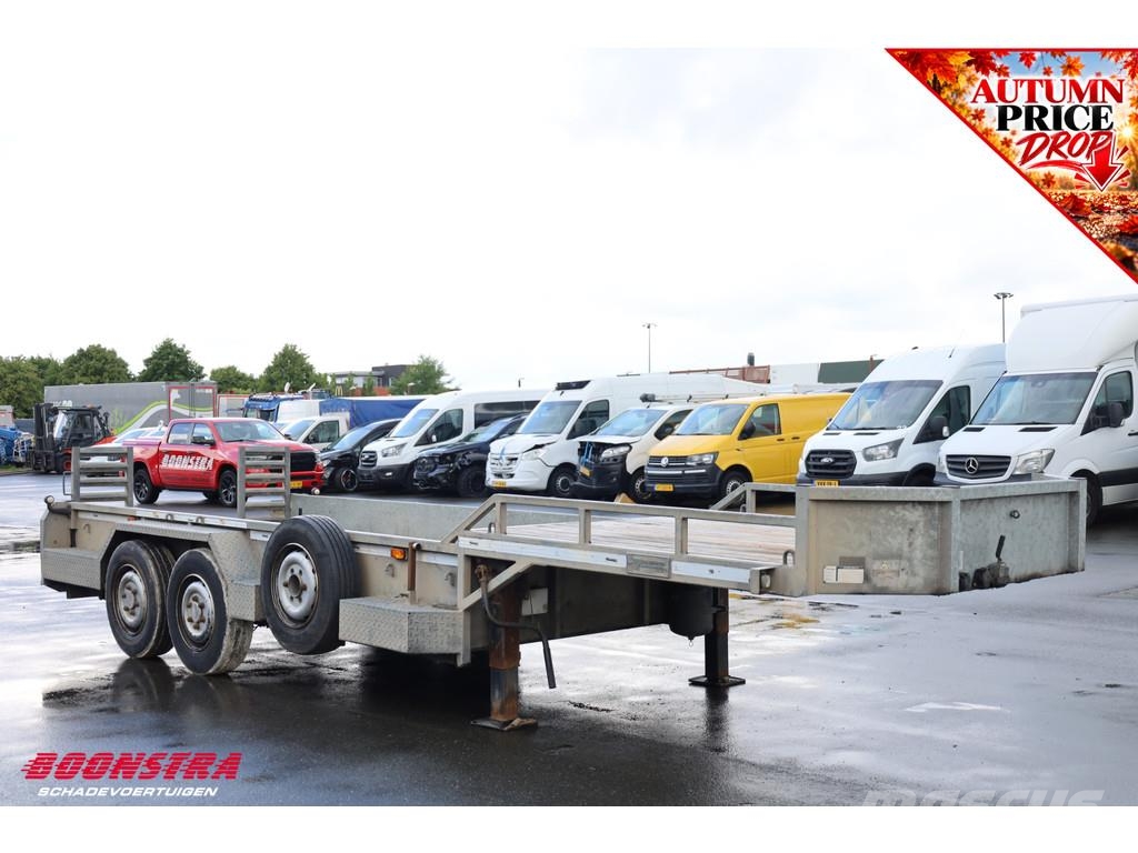 Veldhuizen P33-2 8t. Minisattel auflieger 710x235 Dieplader O Low loader-semi-trailers