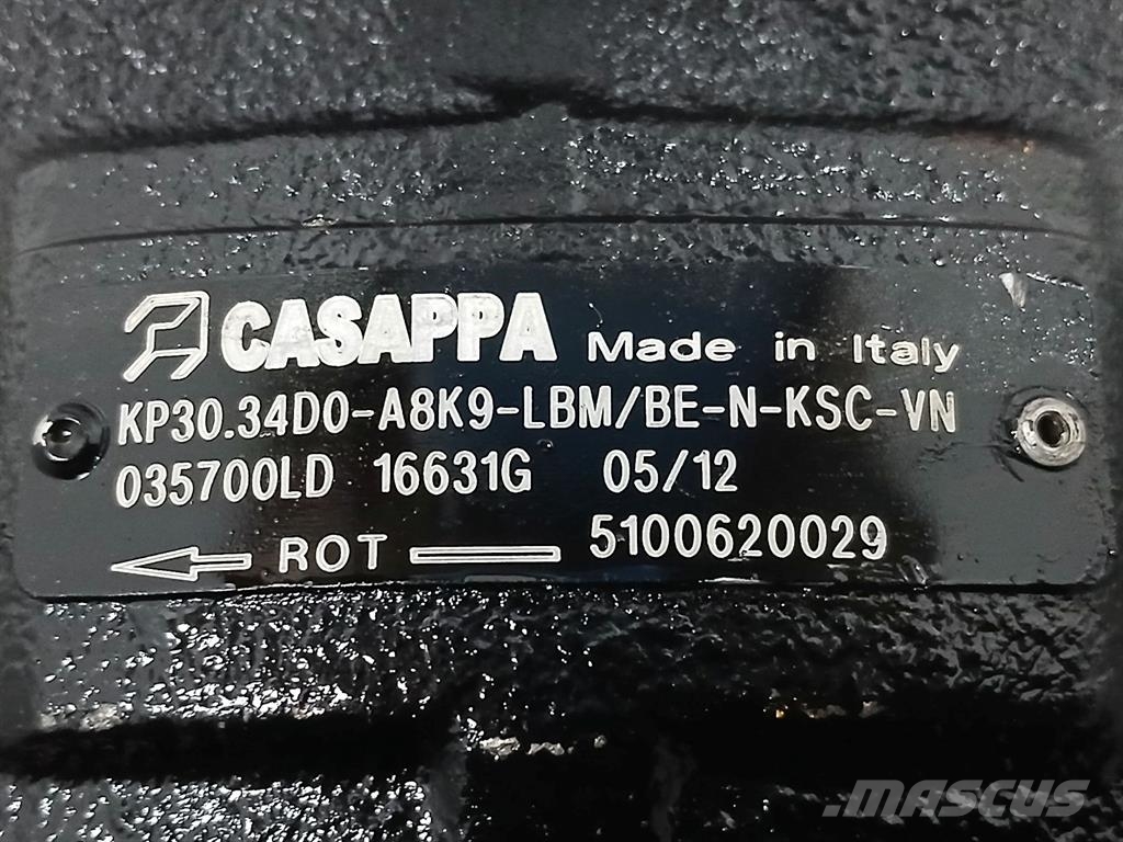 Terex TL120-5100620029-Casappa KP30.34D0-Gearpump Хидравлични