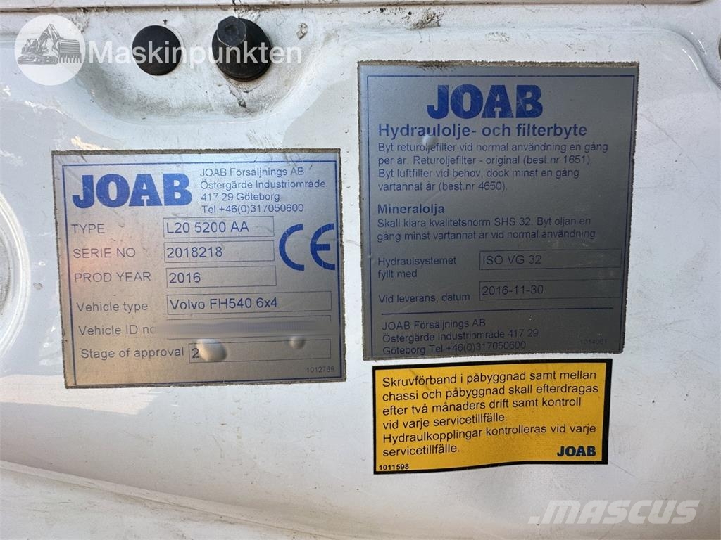 Volvo FH 6*4 Kotalni prekucni tovornjaki