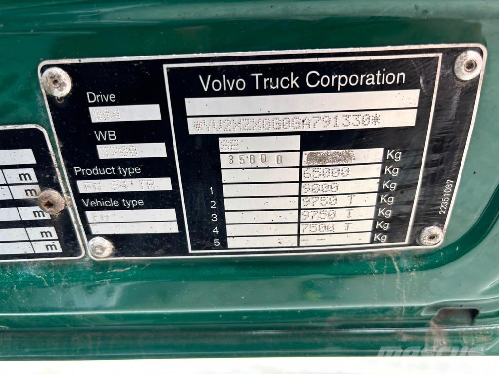 Volvo FM 450 8x4*4 HIAB 192E-5 / BOX L=6157 mm Nosturiautot