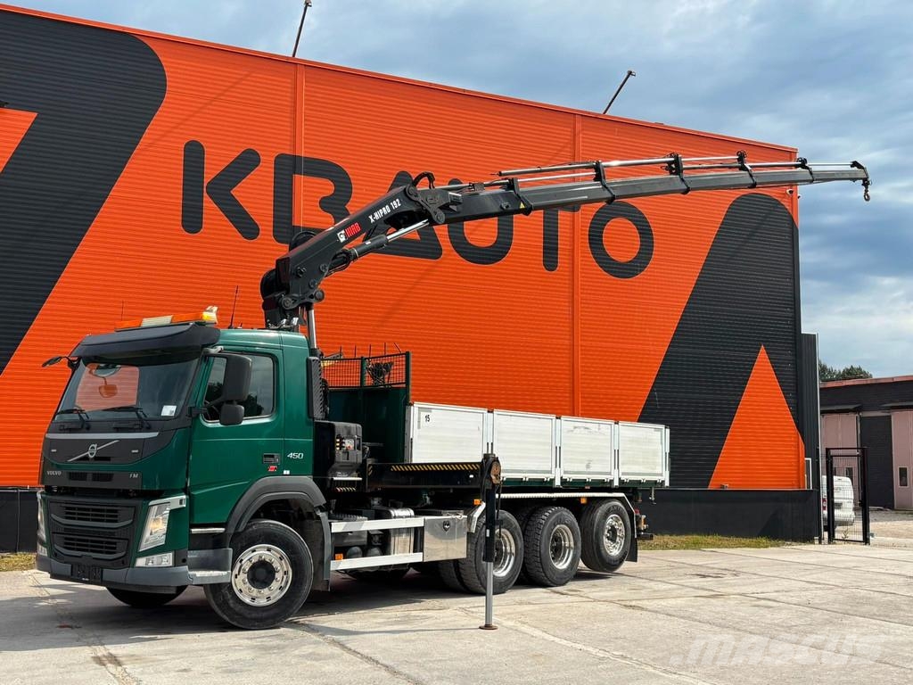 Volvo FM 450 8x4*4 HIAB 192E-5 / BOX L=6157 mm Nosturiautot