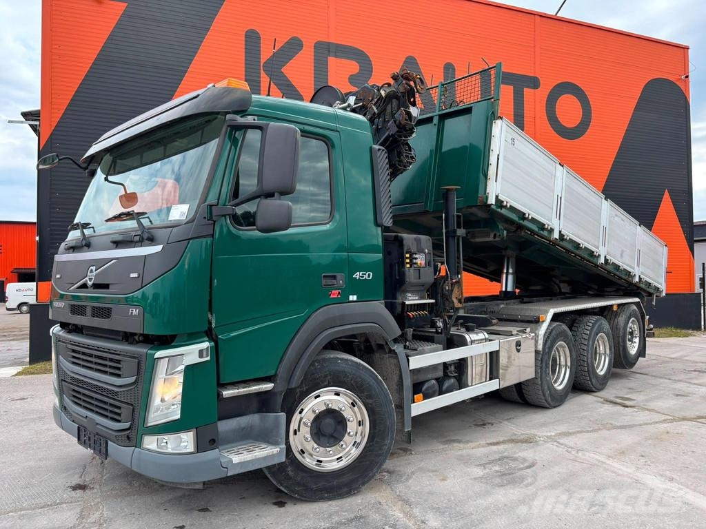 Volvo FM 450 8x4*4 HIAB 192E-5 / BOX L=6157 mm Nosturiautot