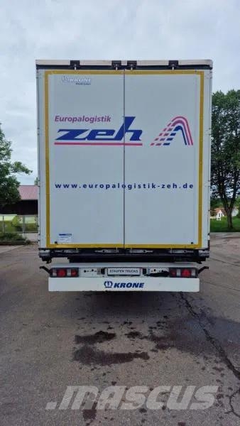 Krone 2 x SD Tautliner EASY TARP GETRÄNKE DIN Standard 2 Tentpoolhaagised