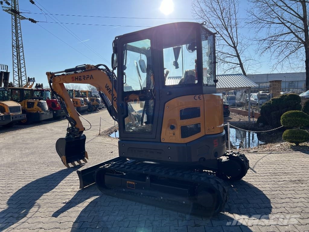 Sherpa WE40-Z forgókotró YANMAR motor klíma Minigrävare < 7t