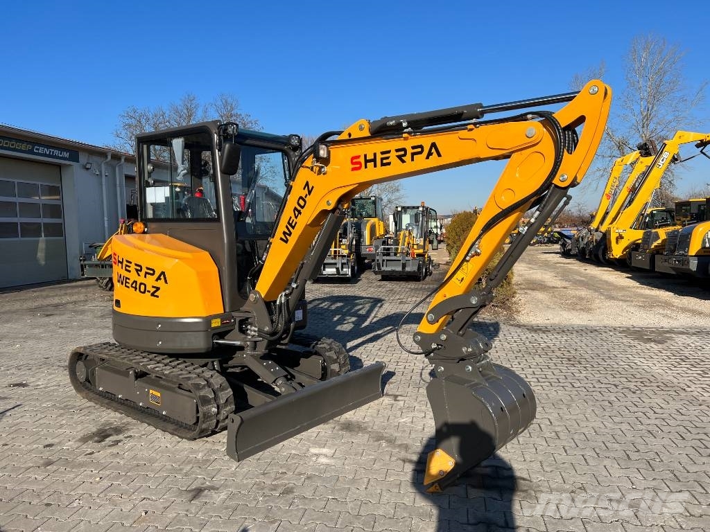 Sherpa WE40-Z forgókotró YANMAR motor klíma Minigrävare < 7t