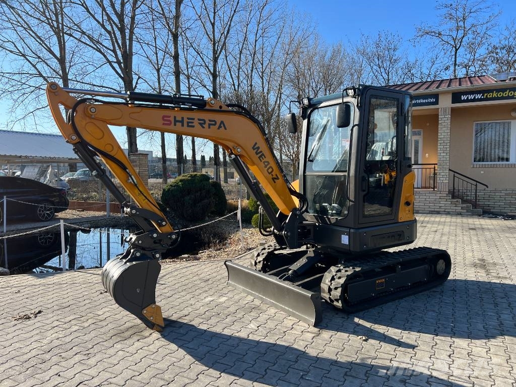 Sherpa WE40-Z forgókotró YANMAR motor klíma Minigrävare < 7t