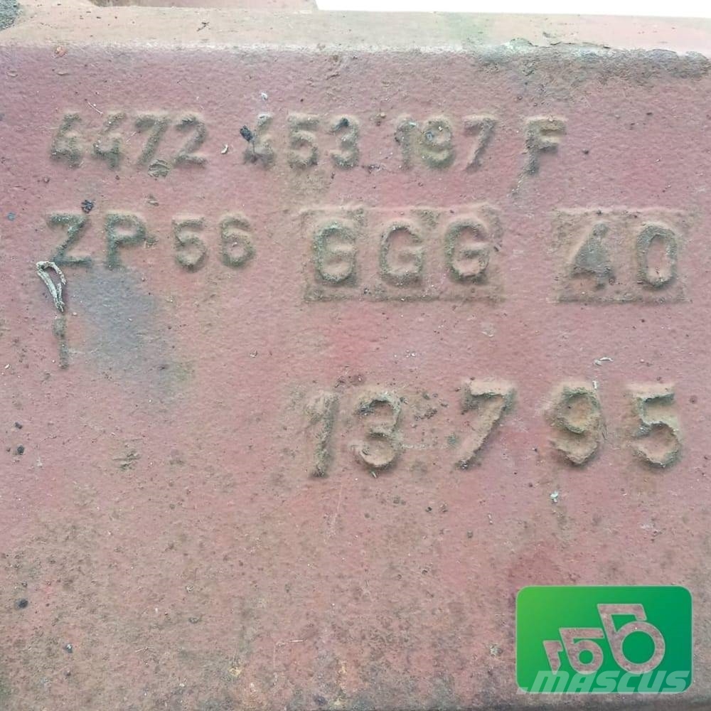 John Deere 3350 Front Axle ZF 4472058002 APL350 AL66847 AL684 Getriebe