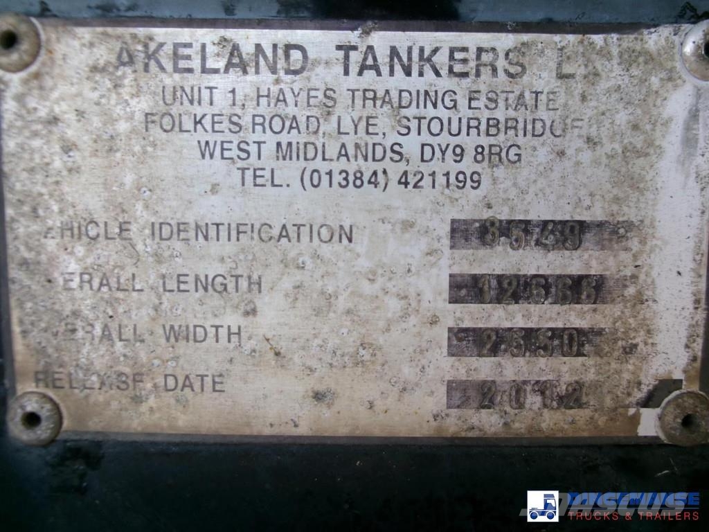 Lakeland Fuel tank alu 43 m3 / 6 comp Semi remorque citerne