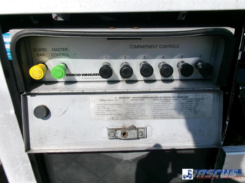 Lakeland Fuel tank alu 43 m3 / 6 comp Semi remorque citerne