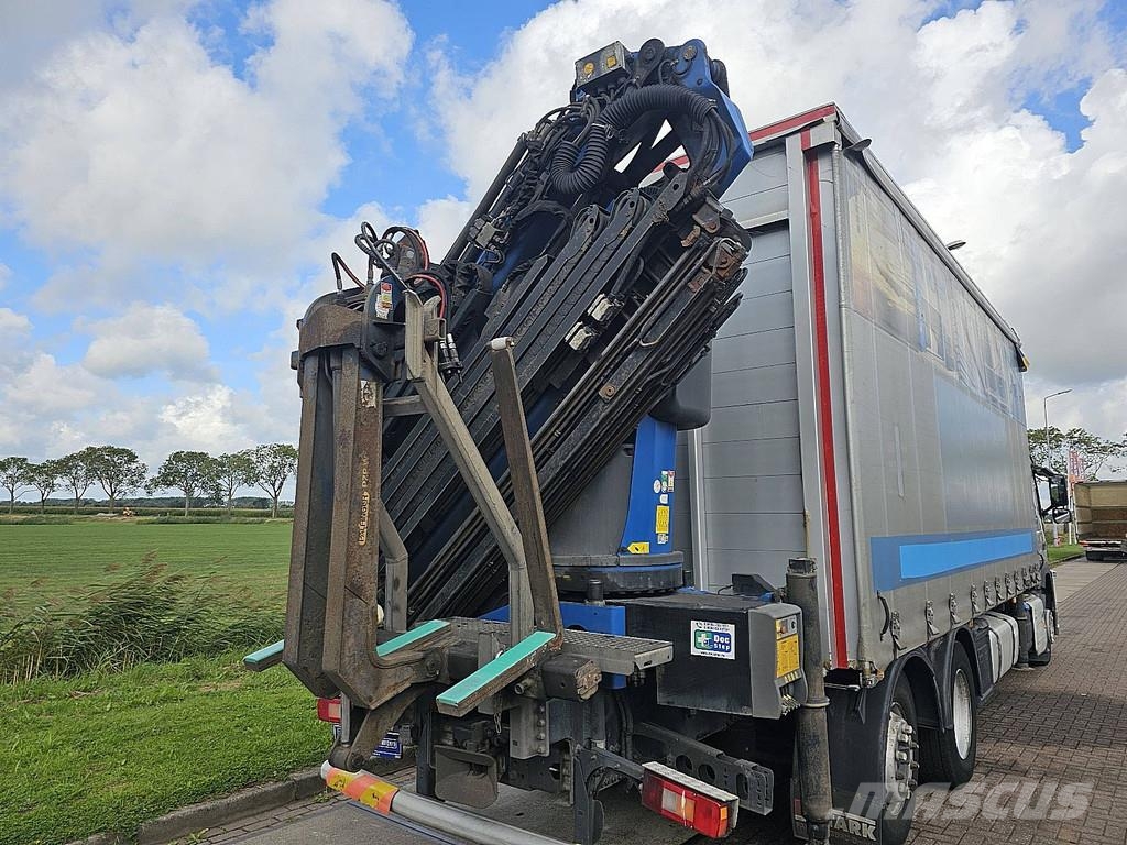 Volvo FM 410 Palfinger PK 34002SH Elhúzható ponyvás