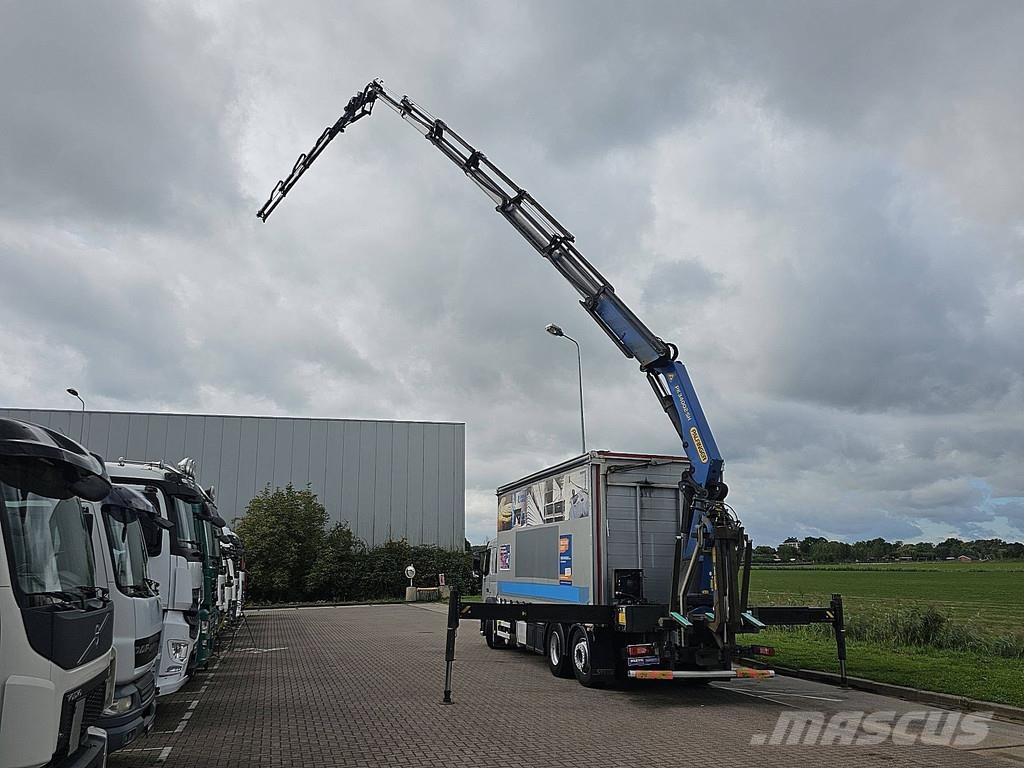 Volvo FM 410 Palfinger PK 34002SH Elhúzható ponyvás