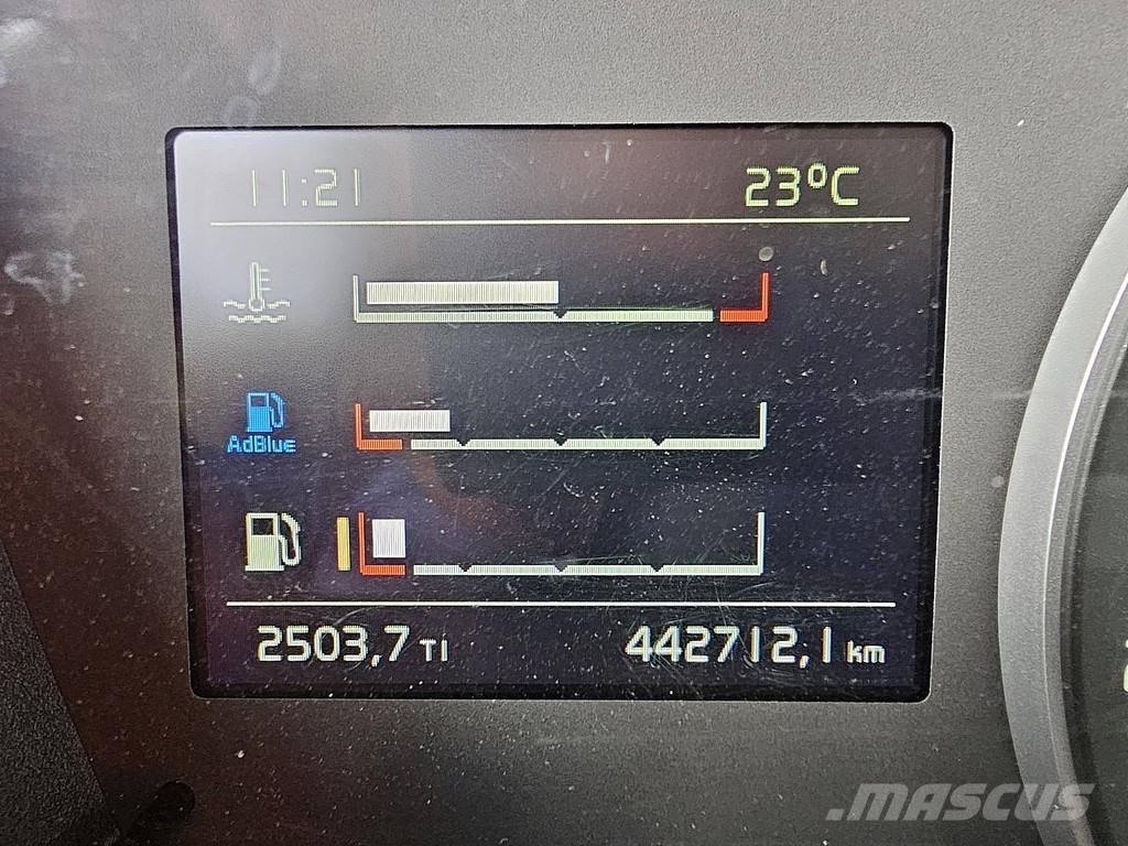 Volvo FM 410 Palfinger PK 34002SH Elhúzható ponyvás