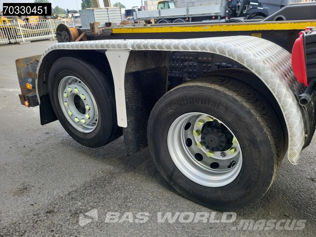 Volvo FM 410 6X2 DayCab Lift+Steering Axle VDL Hook Euro Camiones elevadores de gancho