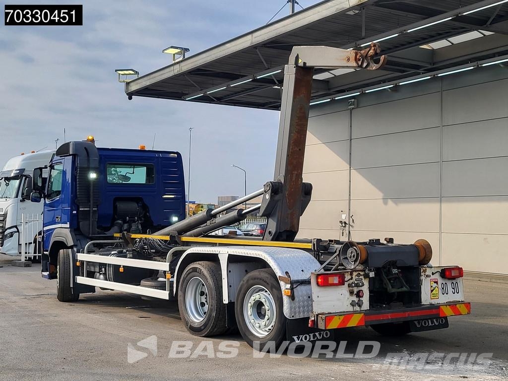Volvo FM 410 6X2 DayCab Lift+Steering Axle VDL Hook Euro Camiones elevadores de gancho